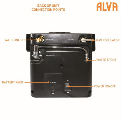 Alva Mini Portable Gas Water Heater (Camping, 4x4ing, Fishing)
GW205