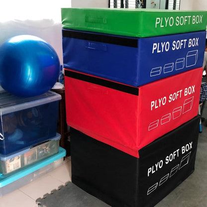 Commercial Soft Plyo Jump Box set of Four