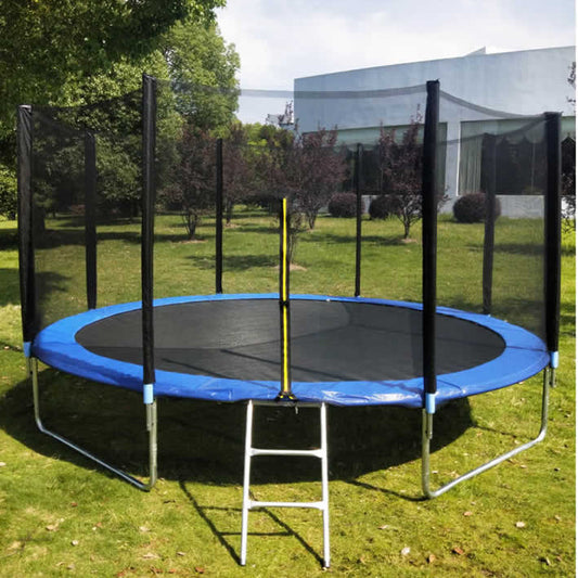 8ft Trampoline with Ladder & Safety Enclosure Net