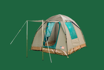 Campmor Weekender 3A Tent – 3m x 3m Canvas Dome Tent 4-6 Persons