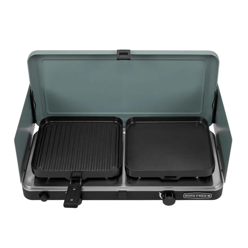 Cadac Born Free 2 Cook 2 Plate Gas Camping Stove