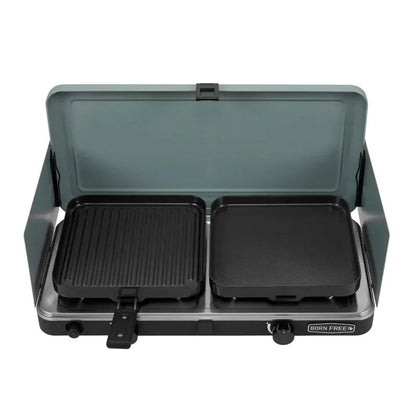 Cadac Born Free 2 Cook 2 Plate Gas Camping Stove