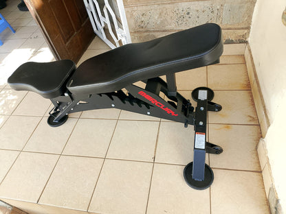 Heavy Duty Commercial Adjustable Dumbbell Bench