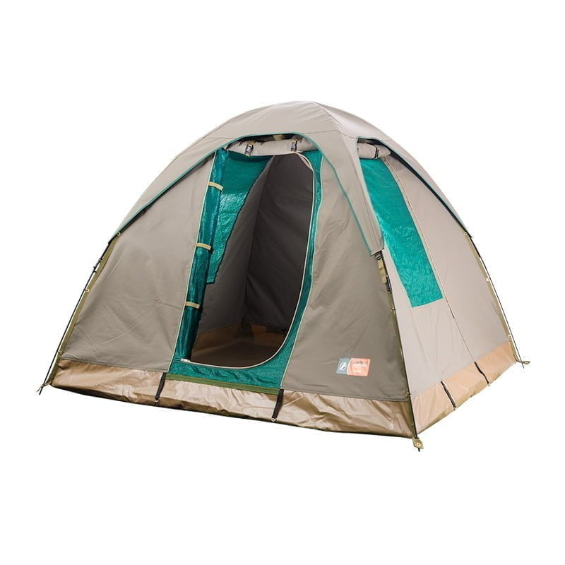 Campmor Nevada Tent – 2.4m x 2.4m Canvas Dome Tent 3-4 Persons