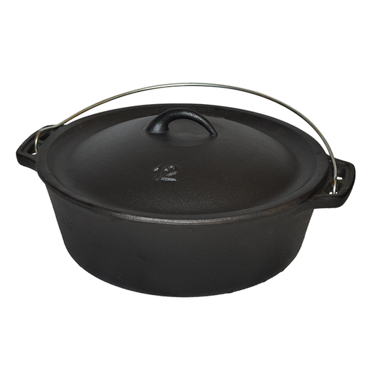 Megamaster 5L Cast Iron Camp Oven