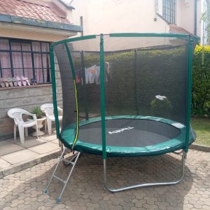 8-Foot Trampoline with Safety Enclosure