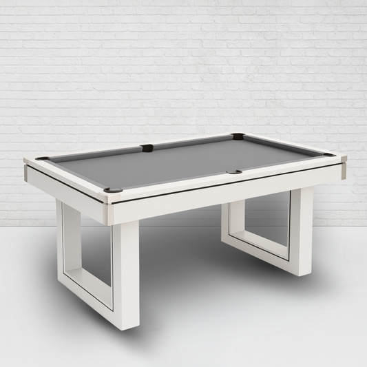 Pool Table 7ft – Grey Velvet Play Surface, 25mm Metal Support & Full Accessories