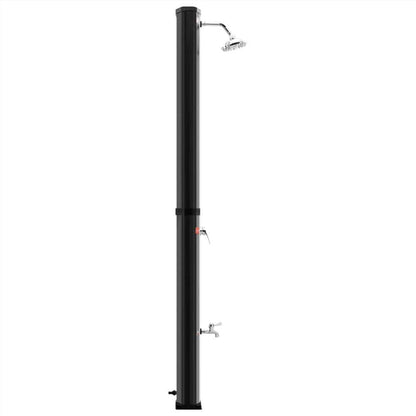 Solar Shower Material：PVC+ABS With Chrome Capacity: 35 Litres Water Temperature: Maximum：60 °C