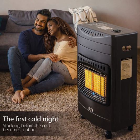 Alva 3-Panel Luxurious Infrared Radiant Indoor Gas Heater GH312