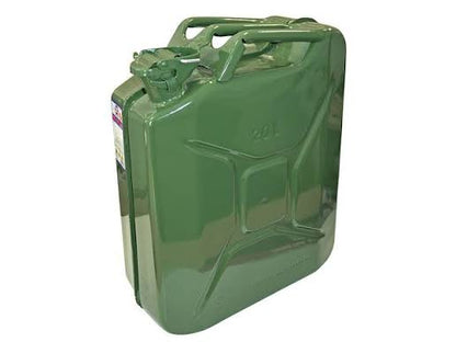 Metal Jerry Cans 36 by 17 by 47Cm Sunpower 20L-Army Green-0.8Mm