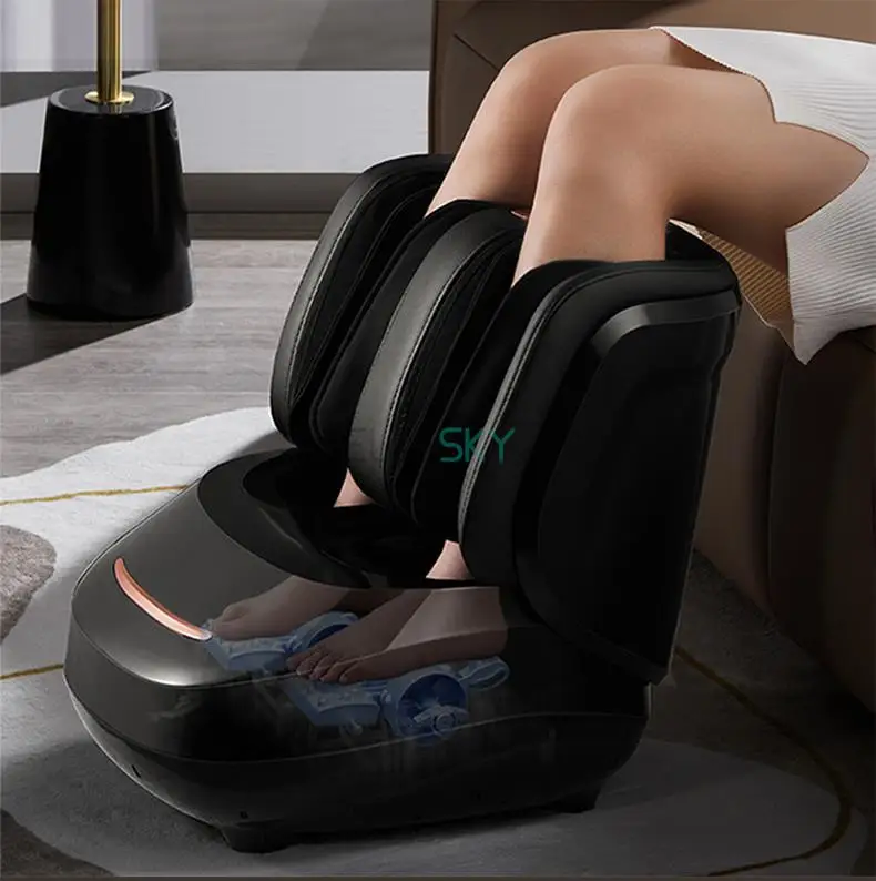 Foot and Calf Massager with Heat – Shiatsu Kneading & Rolling Machine