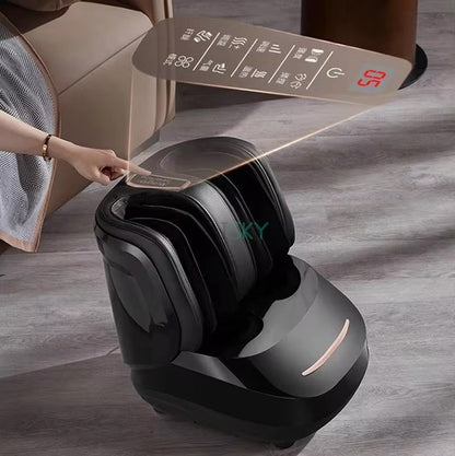 Foot and Calf Massager with Heat – Shiatsu Kneading & Rolling Machine