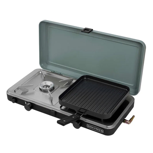 Cadac Born Free 2 Cook 2 Plate Gas Camping Stove