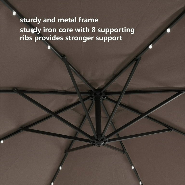 Cantilever Umbrella – Patio & Backyard Shade Canopy