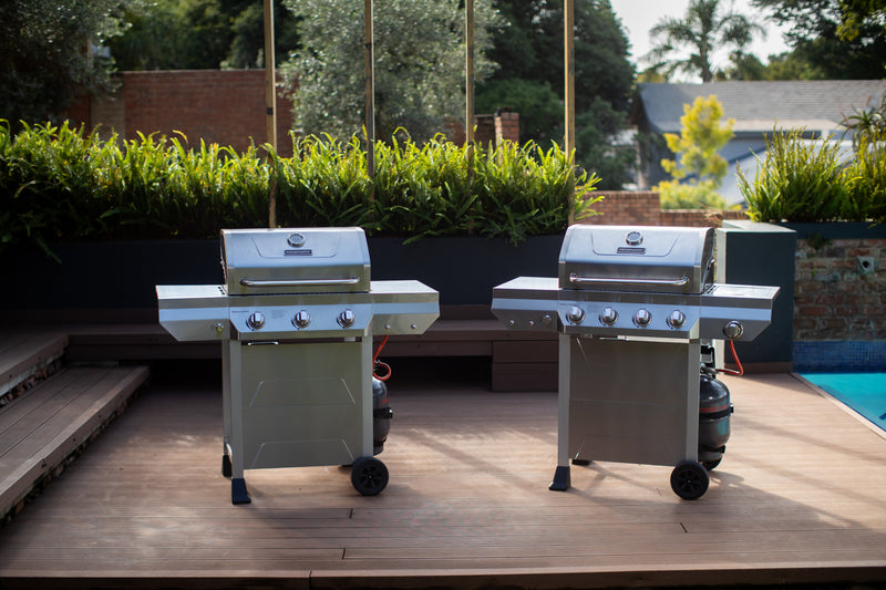 Megamaster Pinnacle Series 4 Burner Patio Gas Braai