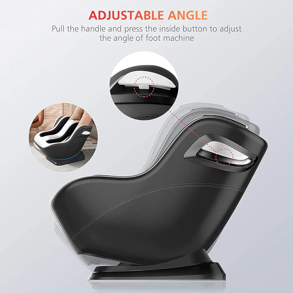 Foot and Calf Massager with Heat – Shiatsu Kneading & Rolling Machine