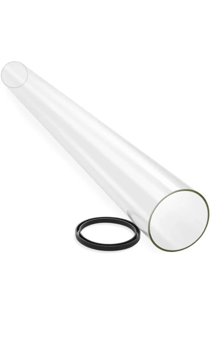 49" Tall Quartz Glass Replacement Tube for 4-Sided Pyramid Outdoor Patio Heaters