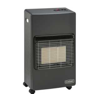 CADAC 3 Panel Roll-About Indoor Gas Heater (Model 943 Black)