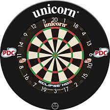 Unicorn Eclipse Pro2 Bristle Darts board Dart Board PDC Endorsed
