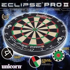 Unicorn Eclipse Pro2 Bristle Darts board Dart Board PDC Endorsed