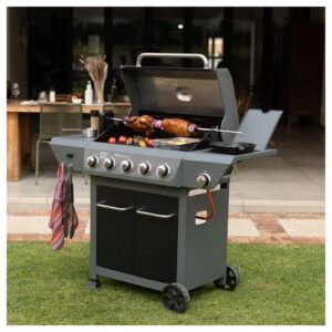 Megamaster Onyx Series 5 Burner Patio Gas Braai