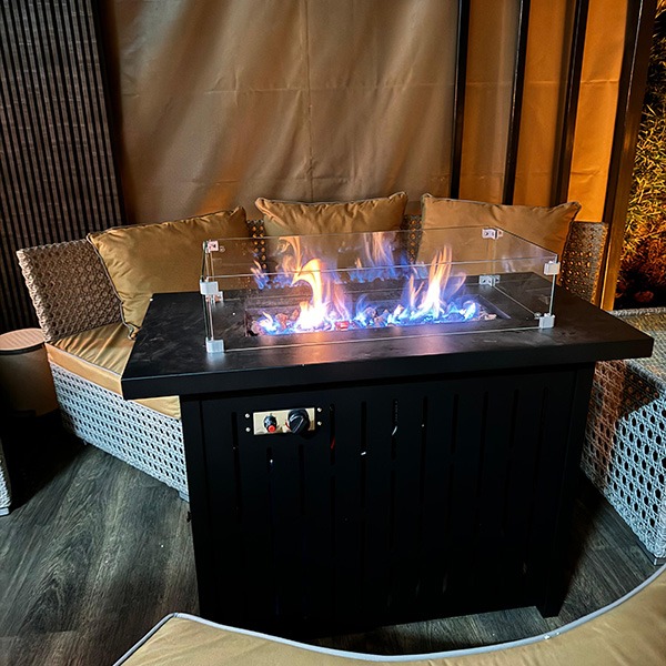 Fireplace Gas Heater for Indoor & Outdoor Use