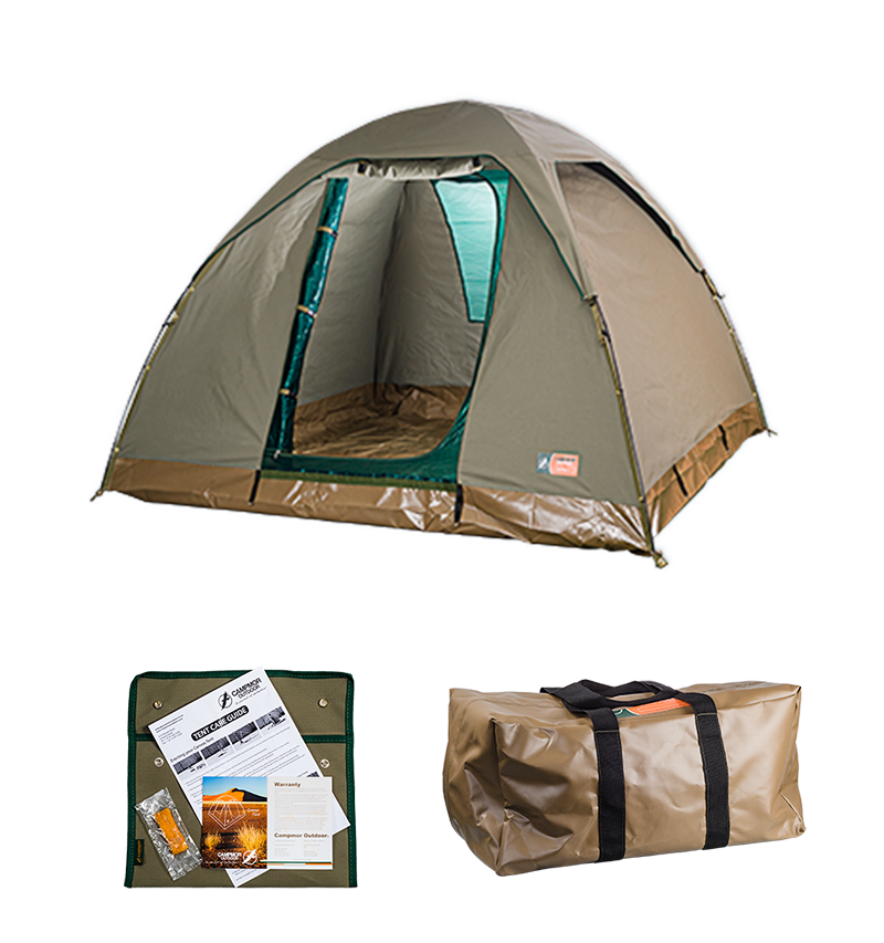 Campmor Nevada Tent – Standard Range 2.4M ×2.4M 3-4 People