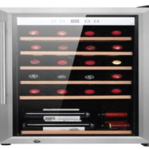 SL-31 Wine Cooler – Freestanding Single Zone with LED Light – Black