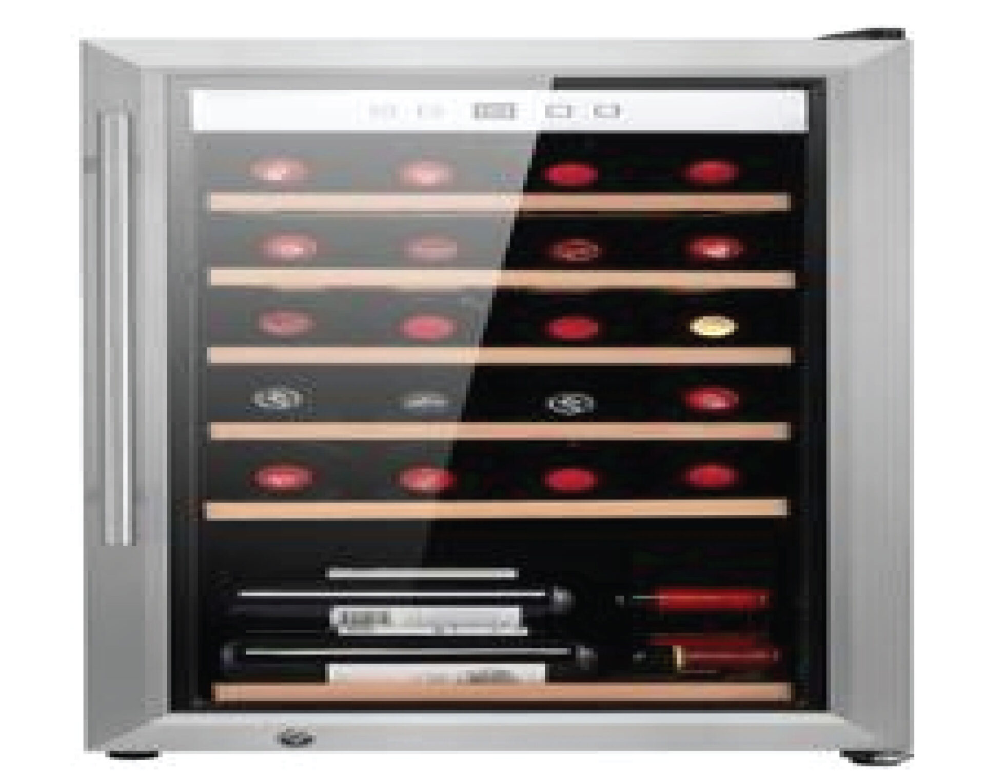 SL-31 Wine Cooler – Freestanding Single Zone with LED Light – Black