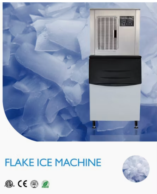 Commercial 200kg High Production Flake Ice Machine
